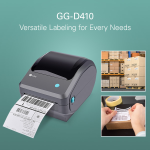 STAMPANTE ETICHETTATRICE TERMICA 203 DPI 152MMS USB GG-D410