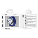 SMARTWATCH OROLOGIO SPORTIVO HOCO Y24 SILVER CON SCHERMO 1.43" AMOLED FUNZIONE CHIAMATA | IMPERMEABILE IP67 - BLUETOOTH SUPPORTA VARIE MODALITA' SPORTIVE