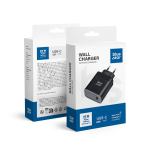 ALIMENTATORE CARICABATTERIE DI RETE TYPE-C PD QC4.0 3A 45W | BLUE STAR TFB-TC-45W NERO
