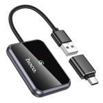 ADATTATORE CARPLAY WIRELESS USB-A + TYPE-C | HOCO HU1