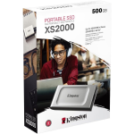 SSD ESTERNO Kingston XS2000 500GB Drive a stato solido (SDD) esterno USB 3.2 Gen 2 SSD Portatile - SXS2000/500G  