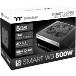 ALIMENTATORE PER PC ATX THERMALTAKE SMART W3 500W ATX 3.1 80 PLUS WHITE | PS-SPW-0500NNFAWE-1