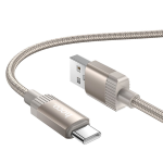 CAVO DATI USB A TYPE-C 1 METRO 3A NERO | HOCO X117