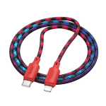 CAVO DATI LIGHTNING TO TYPE-C - 1 METRO PD 27W ROSSO BLU | HOCO X116