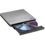 MASTERIZZATORE DVD SLIM ESTERNO HITACHI-LG GP60NS60 SILVER USB
