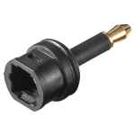 ADATTATORE AUDIO TOSLINK A JACK 3.5MM F/M - EWENT