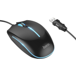 MOUSE GAMING ILLUMINATO USB CON FILO 2400DPI HOCO GM37 NERO