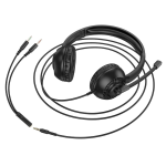 CUFFIE CON MICROFONO CON CAVO AUDIO JACK 3,5MM HOCO W112 NERO