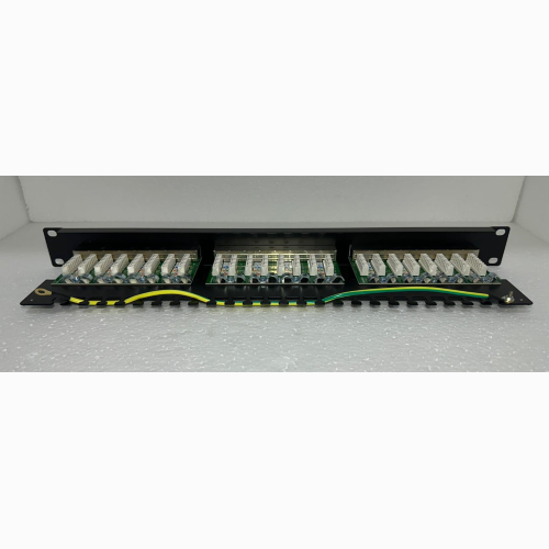PATCH PANEL CAT 5e STP 24 PORTE RJ45, 1U WP RACK WPC-PAN-5F-24