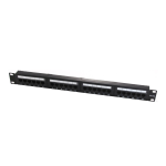 PATCH PANEL CAT 5e UTP 24 PORTE RJ45, 1U WP RACK WPC-PAN-5U-24