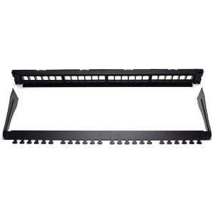 PATCH PANEL 19" UTP MODULARE VUOTO PER 24 PRESE KEYSTONE 1U WP CABLING WPC-PAN-BUP24