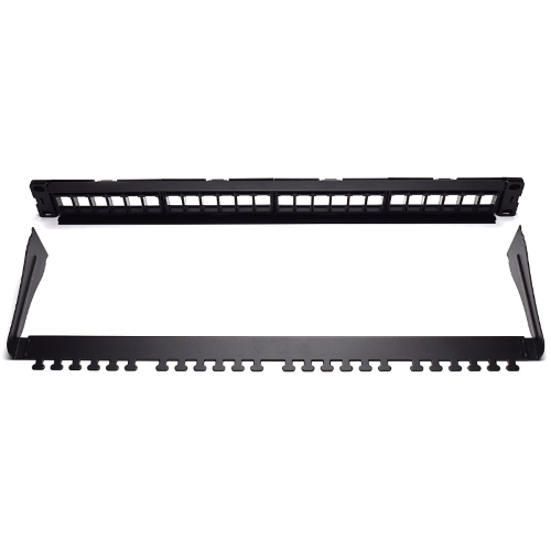 PATCH PANEL 19" UTP MODULARE VUOTO PER 24 PRESE KEYSTONE 1U WP CABLING WPC-PAN-BUP24