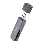LETTORE MULTICARD READER USB 3.0 2IN1 HB45 GRIGIO HOCO