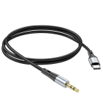 CAVO AUDIO AUX DA JACK 3,5 MM A TYPE-C HOCO 1 METRO UPA22 NERO