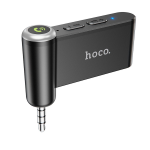 RICEVITORE WIRELESS PER AUTO HOCO AUX BLUETOOTH JACK 3,5 MM E58 NERO
