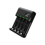 CARICABATTERIE GREEN CELL GC VITALCHARGER NI-MH AA E AAA CON PORTA MICRO USB E USB-C