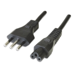 CAVO TRIPOLARE ALIMENTAZIONE A 3 POLI SPINA ITALIANA 1,80 MT EWENT EC1908