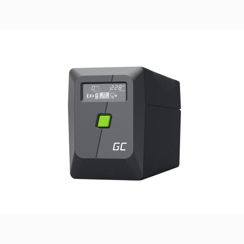 GRUPPO DI CONTINUITA' UPS GREEN CELL UPSLM360 650VA 360W 2X SCHUKO POWERPROOF CON DISPLAY LCD