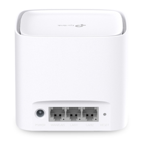 TP-LINK HX220 SISTEMA MESH WIFI 6 AX1800 WHOLE HOME DUAL BAND | 3 PORTE ETHERNET GIGABIT MODALITÀ ROUTER E ACCESS POINT | CONFEZIONE 1 PZ