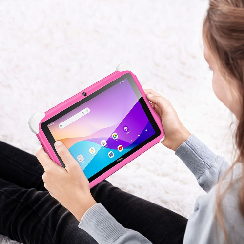 HOCO TABLET PER BAMBINI 3GB / 32GB HD ANDROID 14 HI10 ROSA