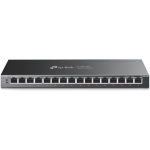 TP-LINK TL-SG116P POE HUB SWITCH 16 PORTE GIGABIT CON 16 POE+, 30W PER PORTA POE, 120W SU TUTTE LE PORTE, 802.3AF/AT, MODALITÀ DI ISOLAMENTO, METAL CASING, PLUG&PLAY, DUREVOLE E SILENZIOSO