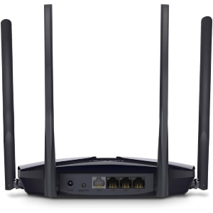 MERCUSYS MR80X AX3000 ROUTER WIFI 6 DUAL-BAND, 4 PORTE GIGABIT, LARGHEZZA DI BANDA 160MHZ, ACCESS POINT WIFI, 4 ANTENNE AD ALTO GUADAGNO, QOS, WPA3, OFDMA…  