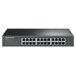 HUB SWITCH DI RETE LAN ETHERNET MERCUSYS MS124GS 24 PORTE GIGABIT IN METALLO RACKMOUNT