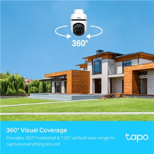 TELECAMERA PAN/TILT OUTDOOR WIFI 360° 1080P SUPPORTO MICROSD FINO A 512GB APP TAPO MOTORIZZATA | TP-LINK TC40