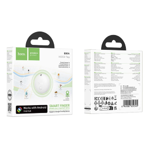 LOCALIZZATORE COMPATIBILE CON GOOGLE TROVA IL MIO DISPOSITIVO HOCO E93A BIANCO  