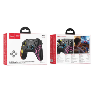 GAMEPAD WIRELESS HOCO PER NINTENDO SWITCH 1 / 2 / PC GA2 NERO  