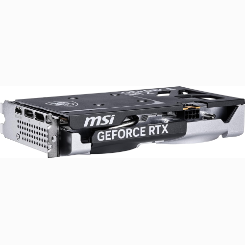SCHEDA VIDEO MSI NVIDIA GEFORCE RTX 5060 8G VENTUS 2X OC SCHEDA GRAFICA GAMING GDDR7 128 BIT, FREQUENZA BOOST FINO A 2535 MHZ, PCIE GEN 5, DLSS 4, 3X DP 2.1, 1X HDMI 2.1, COMPATIBILE CON CASE SFF