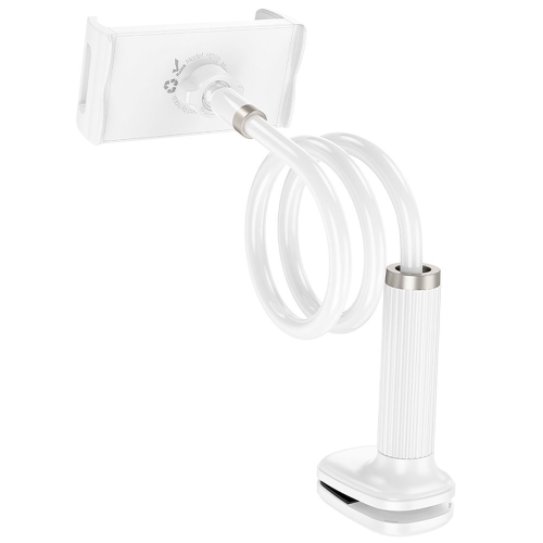 SUPPORTO DA SCRIVANIA REGOLABILE HOCO CON CLIP HD10 BIANCO