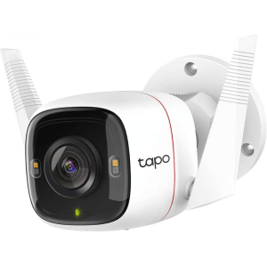 TELECAMERA TP-LINK TAPO C320WS WI-FI ESTERNO 2K 4MP, TELECAMERA DI SORVEGLIANZA, VISIONE NOTTURNA A COLORI, RILEVAZIONE MOVIMENTO CON ALLARME, AUDIO BIDIREZIONALE, COMPATIBILE CON ALEXA, IP66