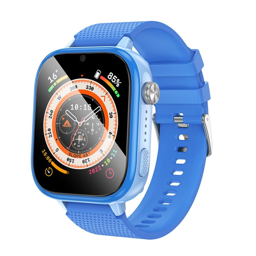 SMARTWATCH OROLOGIO HOCO 1.83" 4G GPS SMARTWATCH PER BAMBINI CON FUNZIONE TALK Y101 BLU