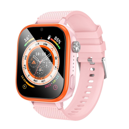 SMARTWATCH OROLOGIO HOCO 1.83" 4G GPS SMARTWATCH PER BAMBINI CON FUNZIONE TALK Y101 ROSA