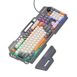 TASTIERA GAMING QWERTY CABLATA HOCO DI98 NERA E TASTI COLORATI RETROILLUMINATI