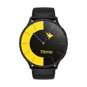 SMARTWATCH OROLOGIO TITMO O-200 GPS, AMOLED, CHIAMATA BLUETOOTH, CINTURINO IN SILICONE NERO