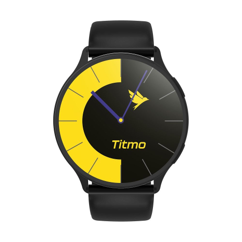 SMARTWATCH OROLOGIO TITMO O-200 GPS, AMOLED, CHIAMATA BLUETOOTH, CINTURINO IN SILICONE NERO