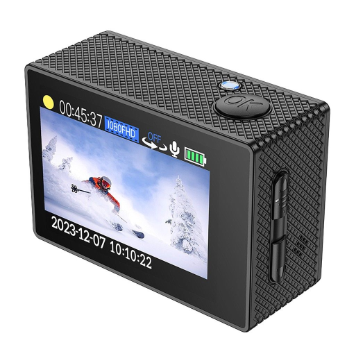 VIDEOCAMERA SPORTIVA HOCO CON DISPLAY DA 2" 1080P/30FPS DV100 NERA