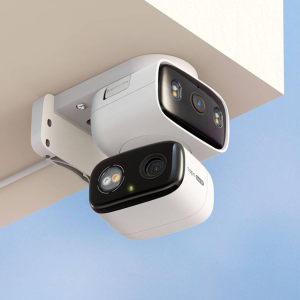 VIDEOCAMERA WIRELESS TP-LINK TC34 DUAL LENS DOPPIA OTTICA PANORAMICA 125° 3MP RIS.2304X1296, 2.4GHZ- INDOOR/OUTDOOR PAN/TILT-ORIZZONTALE 360