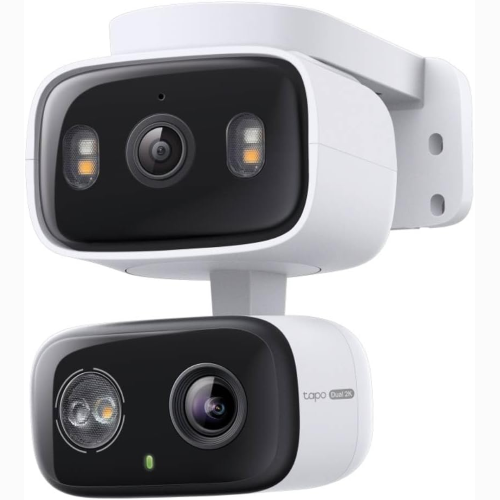VIDEOCAMERA WIRELESS TP-LINK TC34 DUAL LENS DOPPIA OTTICA PANORAMICA 125° 3MP RIS.2304X1296, 2.4GHZ- INDOOR/OUTDOOR PAN/TILT-ORIZZONTALE 360