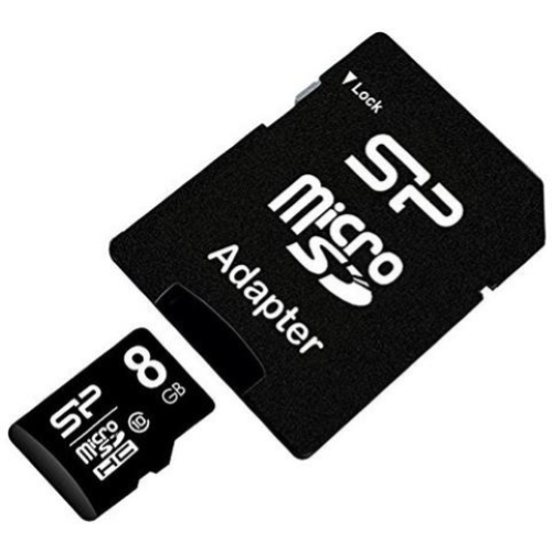 MEMORIA MICROSD SILICON POWER 8GB CL10 SP008GBSTHBU1V10SP