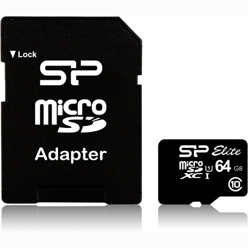 MEMORIA MICROSD SILICON POWER 64GB CL10 SP064GBSTXBU1V10SP