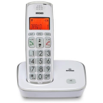 TELEFONO CORDLESS BRONDI GOLD 2 RUBRICA/LISTA CHIAMATE/BLOCCO TASTI | COLORE BIANCO/GRIGIO