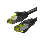 CAVO DI RETE PATCH CAT.6A S-FTP PIMF 20CM LS0H NERO - WP CABLING