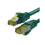 CAVO DI RETE PATCH CAT.6A S-FTP PIMF 20CM LS0H VERDE - WP CABLING
