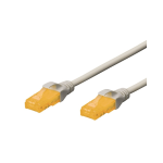 CAVO DI RETE PATCH CAT.6A U-UTP 20CM LS0H GRIGIO - WP CABLING