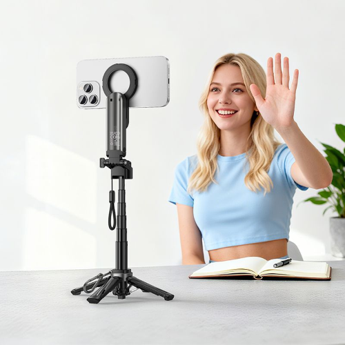 LIVE STAND CON SUPPORTO MAGNETICO E UNIVERSALE CON TELECOMANDO | HOCO K27 PRO 