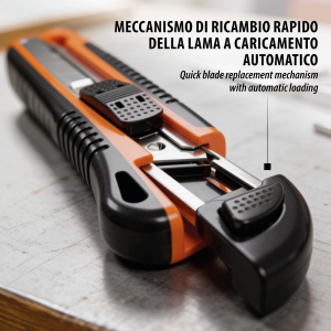 TAGLIERINO PROFESSIONALE AUTOBLOCCANTE CON 2 LAME DI SCORTA VELAMP IG322