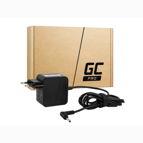 ALIMENTATORE COMPATIBILE PER NOTEBOOK ASUS 45W 19V 2.37A GREEN CELL AD40P MISURE CONNETTORE ROTONDO 4,0-1,35 MM